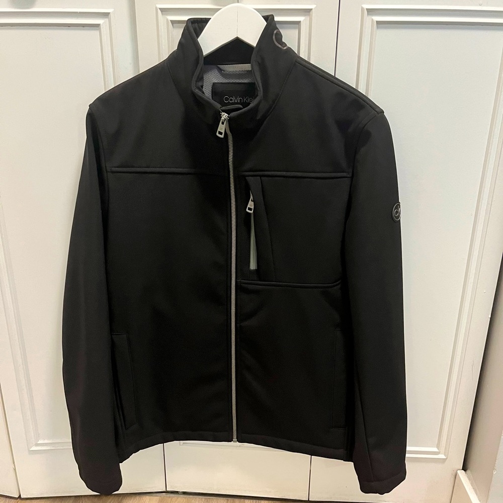 Calvin Klein Regular Fit Soft Shell Jacket - Picture 2 of 6